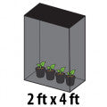 Grow Tent 2'x4' - ZP-1024