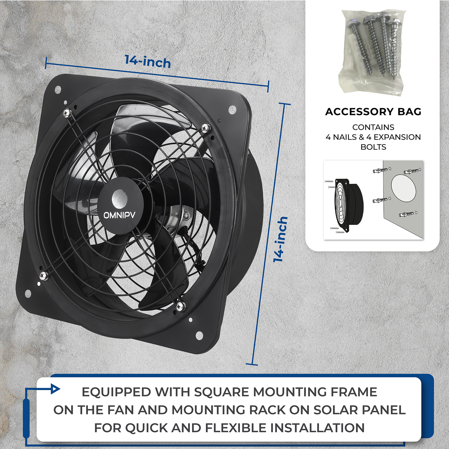 Dual SOLAR WALL EXHAUST FANS