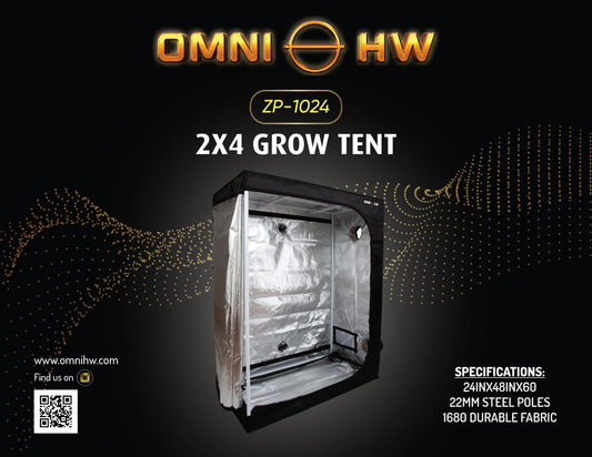 Grow Tent 2'x4' -  ZP-1024