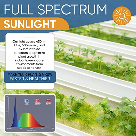 How to Optimize Your Plant Growth with Full Spectrum Led Grow Light
